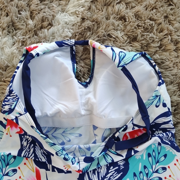 NEW Zesica Botanical Tankini - Picture 6 of 8